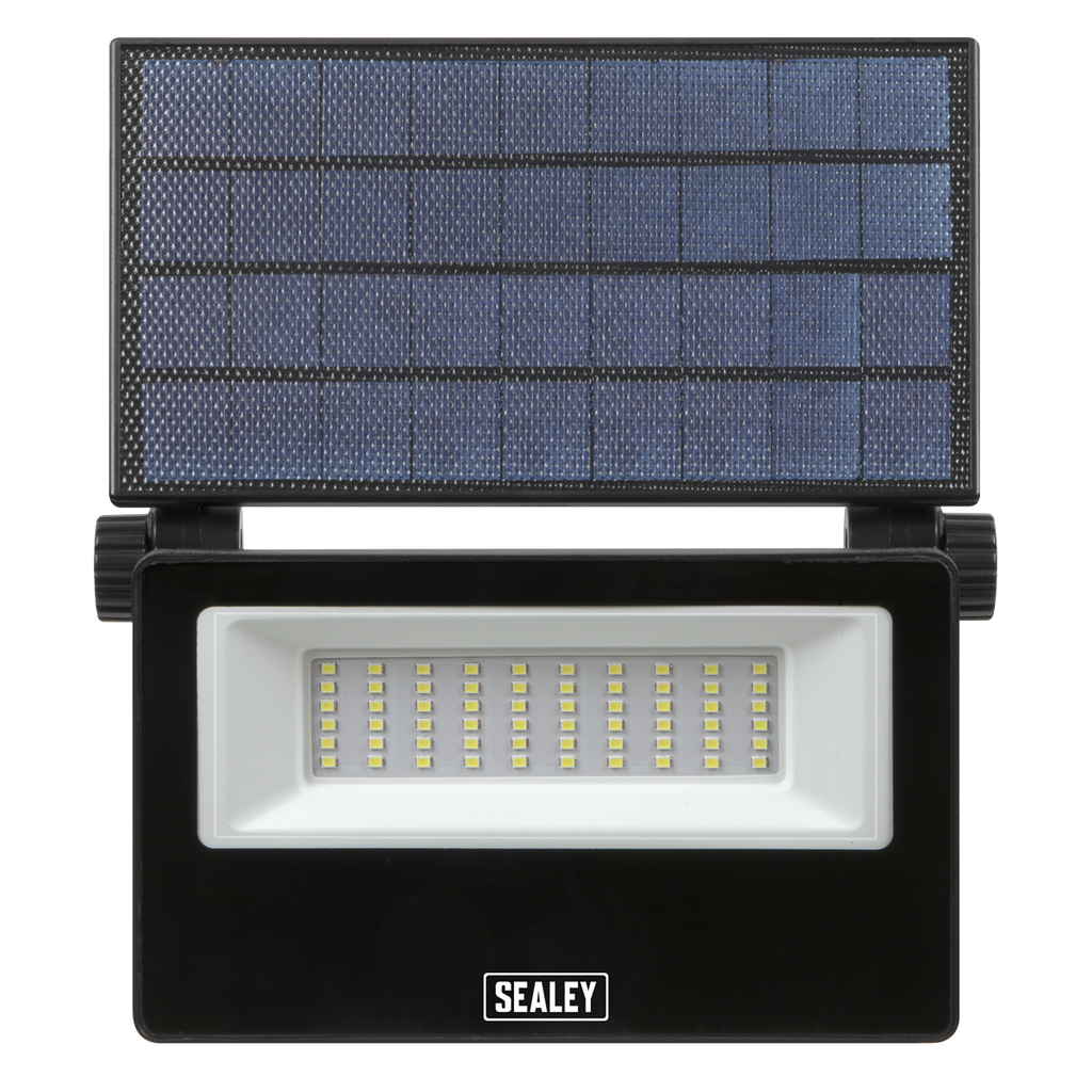Extra-Slim Solar Floodlight with Wall Bracket 30W SMD LED