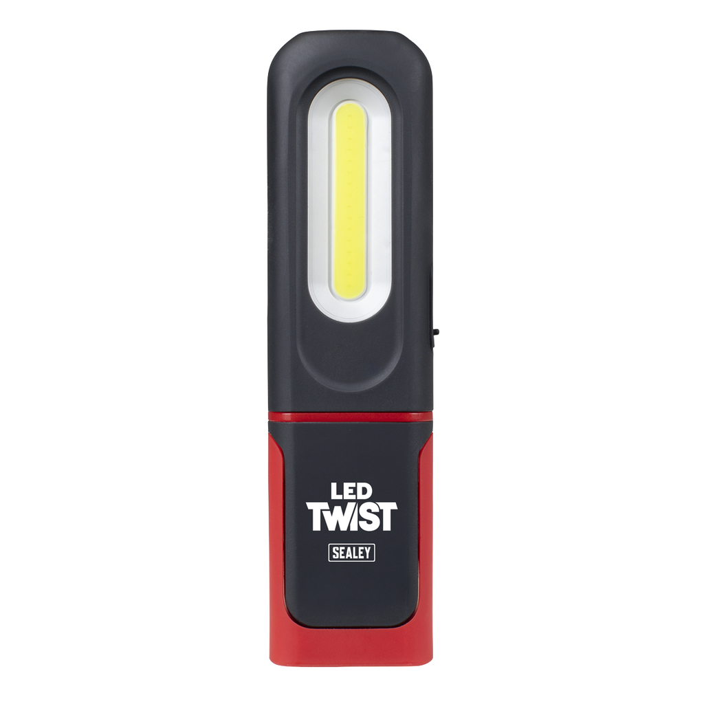 LED Twist Rechargeable Inspection Light 3W COB & 3W SMD LED