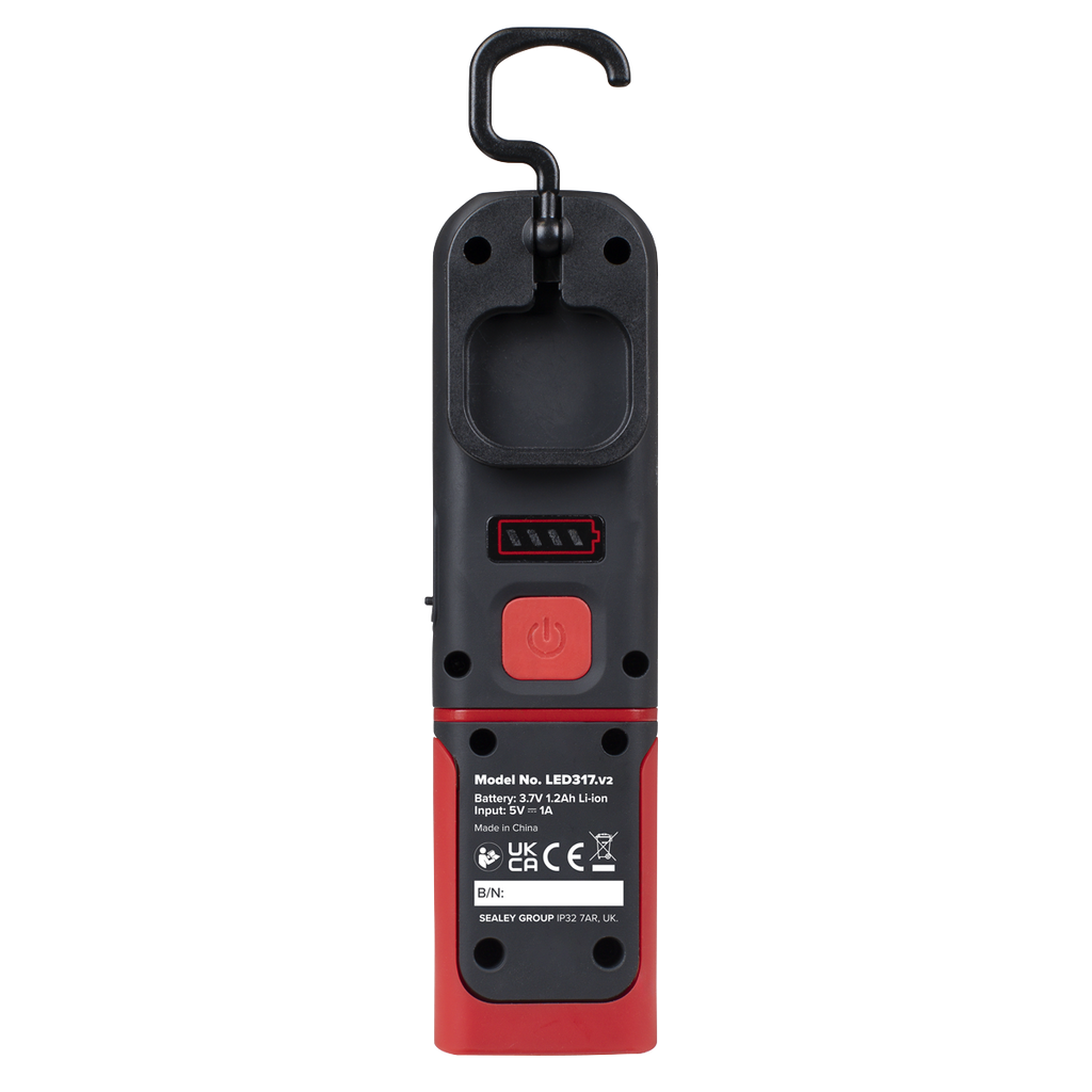 LED Twist Rechargeable Inspection Light 3W COB & 3W SMD LED