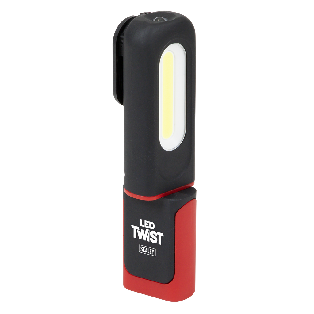 LED Twist Rechargeable Inspection Light 3W COB & 3W SMD LED