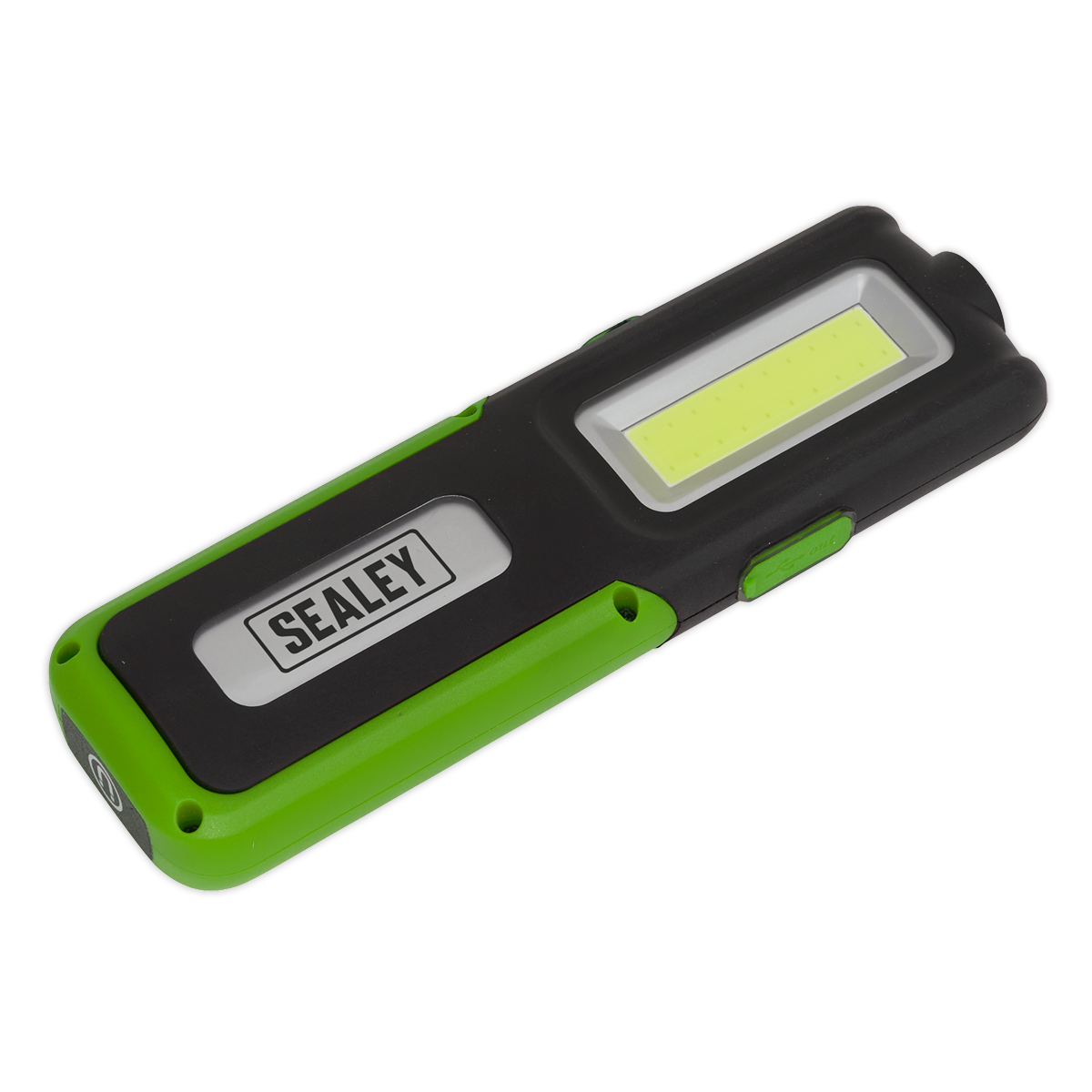Rechargeable Inspection Light with Power Bank 5W COB & 3W SMD LED - Green