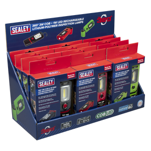 LED3601 Series Inspection Light Combination - Display Pack of 12
