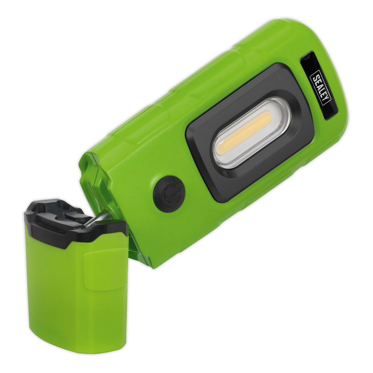Rechargeable 360° Inspection Light 3W COB & 1W SMD LED - Gre