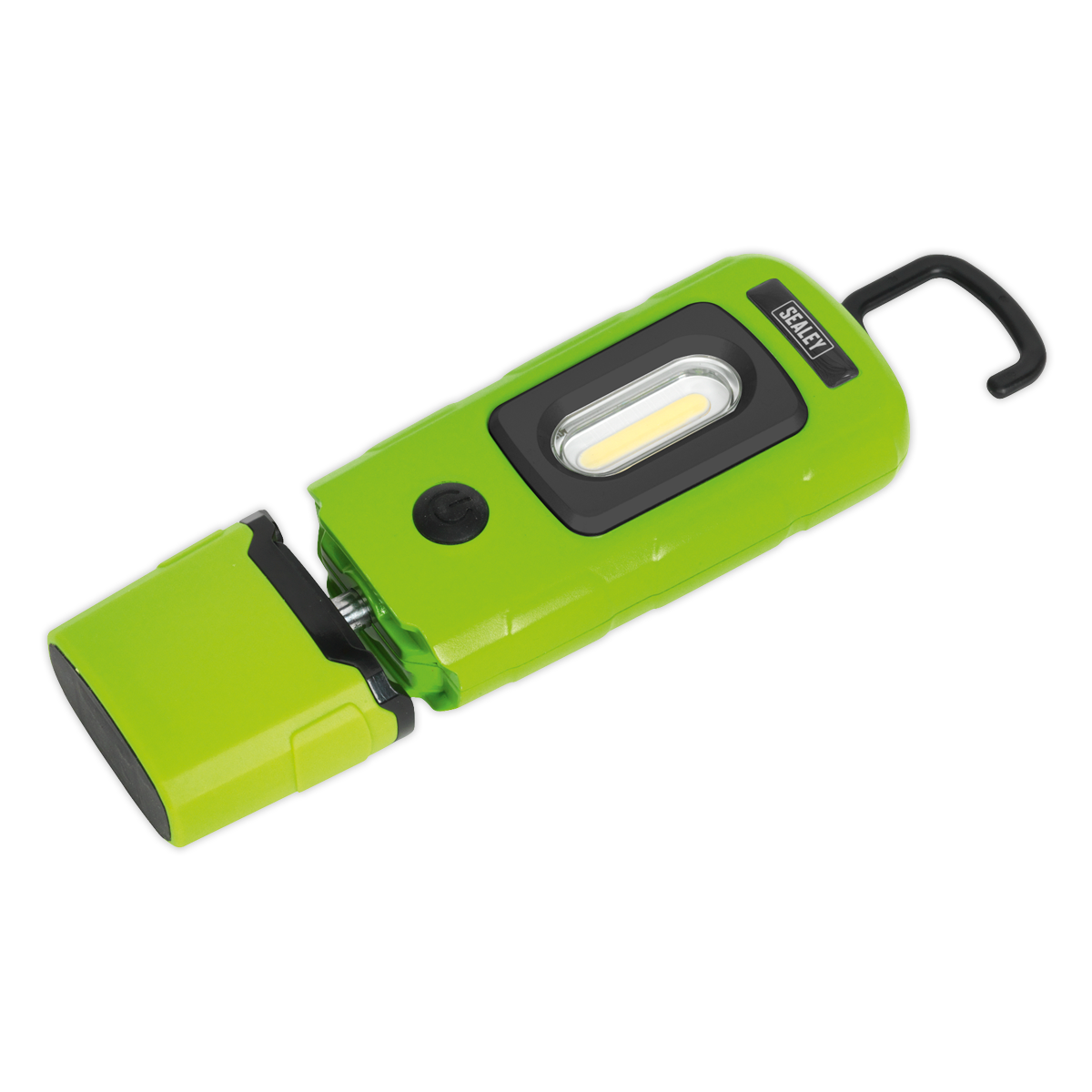 Rechargeable 360° Inspection Light 3W COB & 1W SMD LED - Green