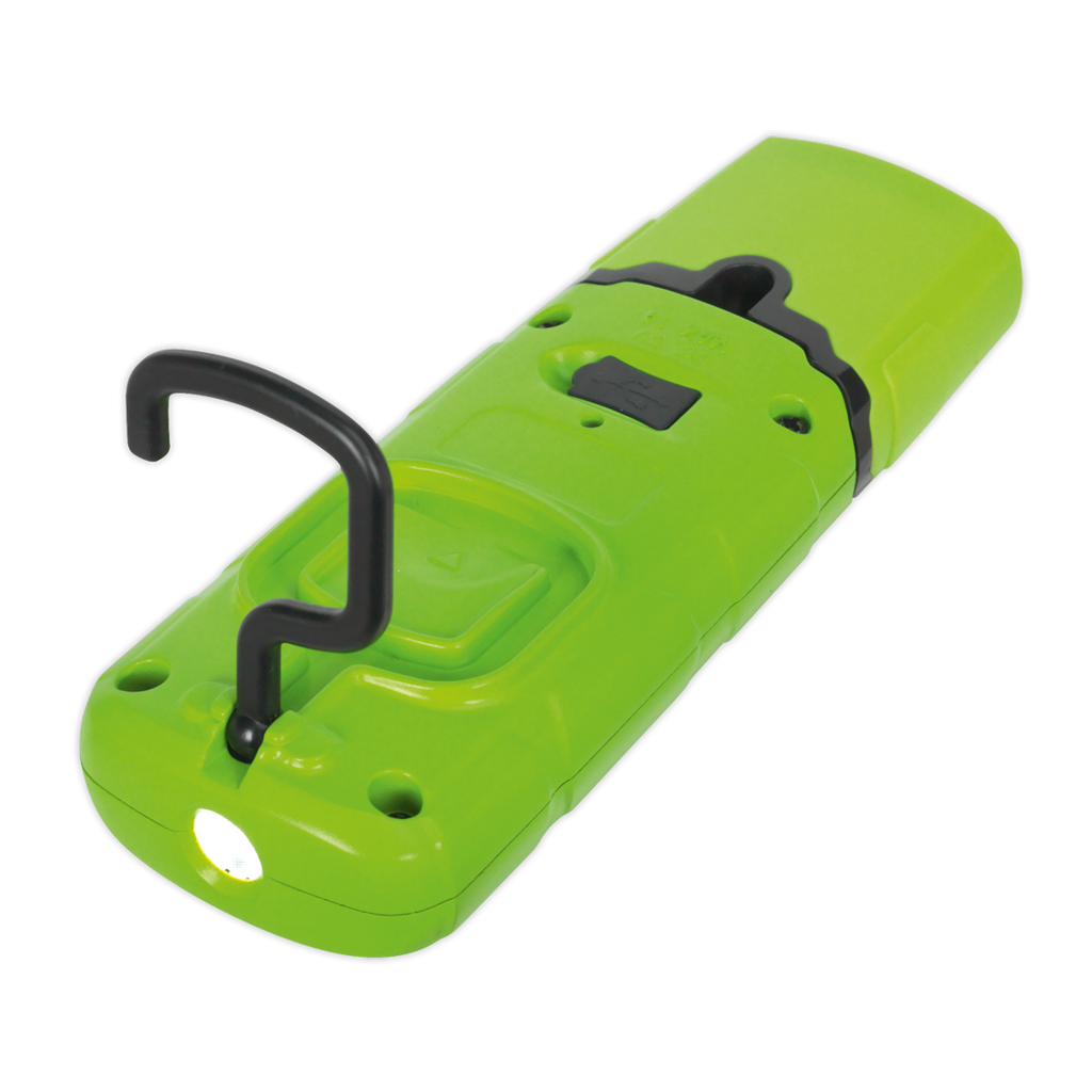 Rechargeable 360° Inspection Light 3W COB & 1W SMD LED - Gre