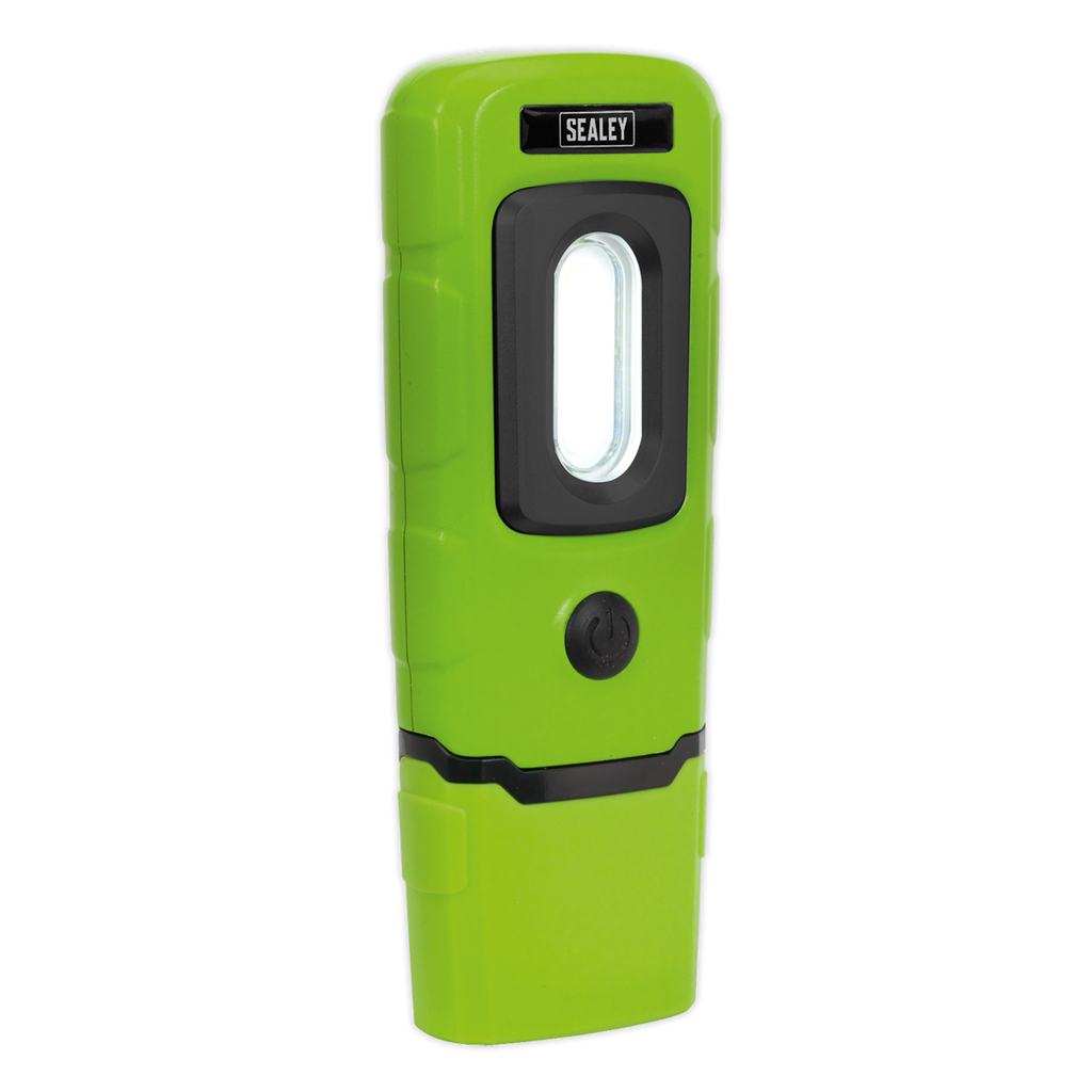 Rechargeable 360° Inspection Light 3W COB & 1W SMD LED - Gre