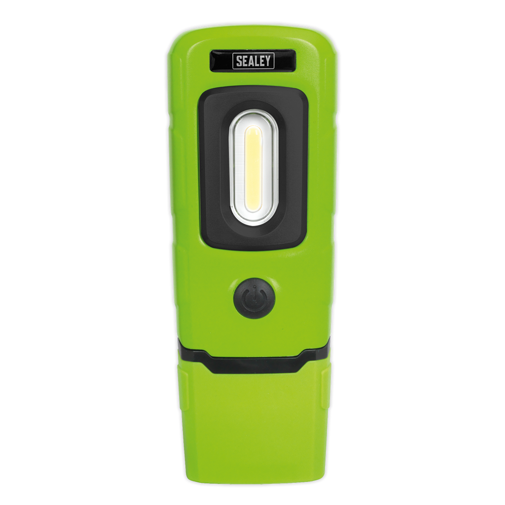 Rechargeable 360° Inspection Light 3W COB & 1W SMD LED - Gre