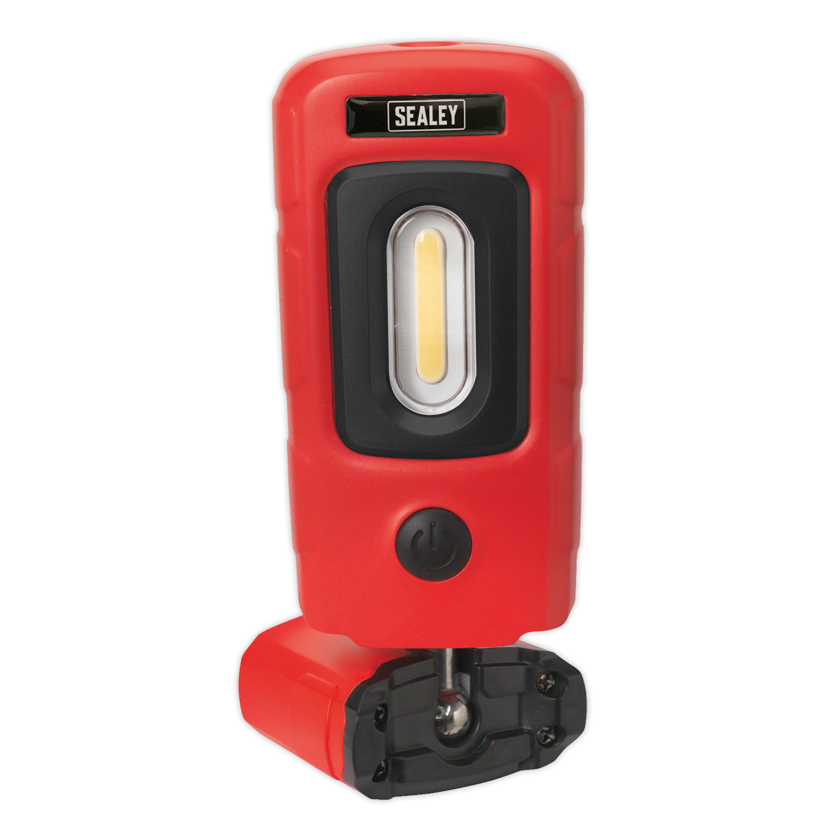 Rechargeable 360° Inspection Light 3W COB & 1W SMD LED - Red