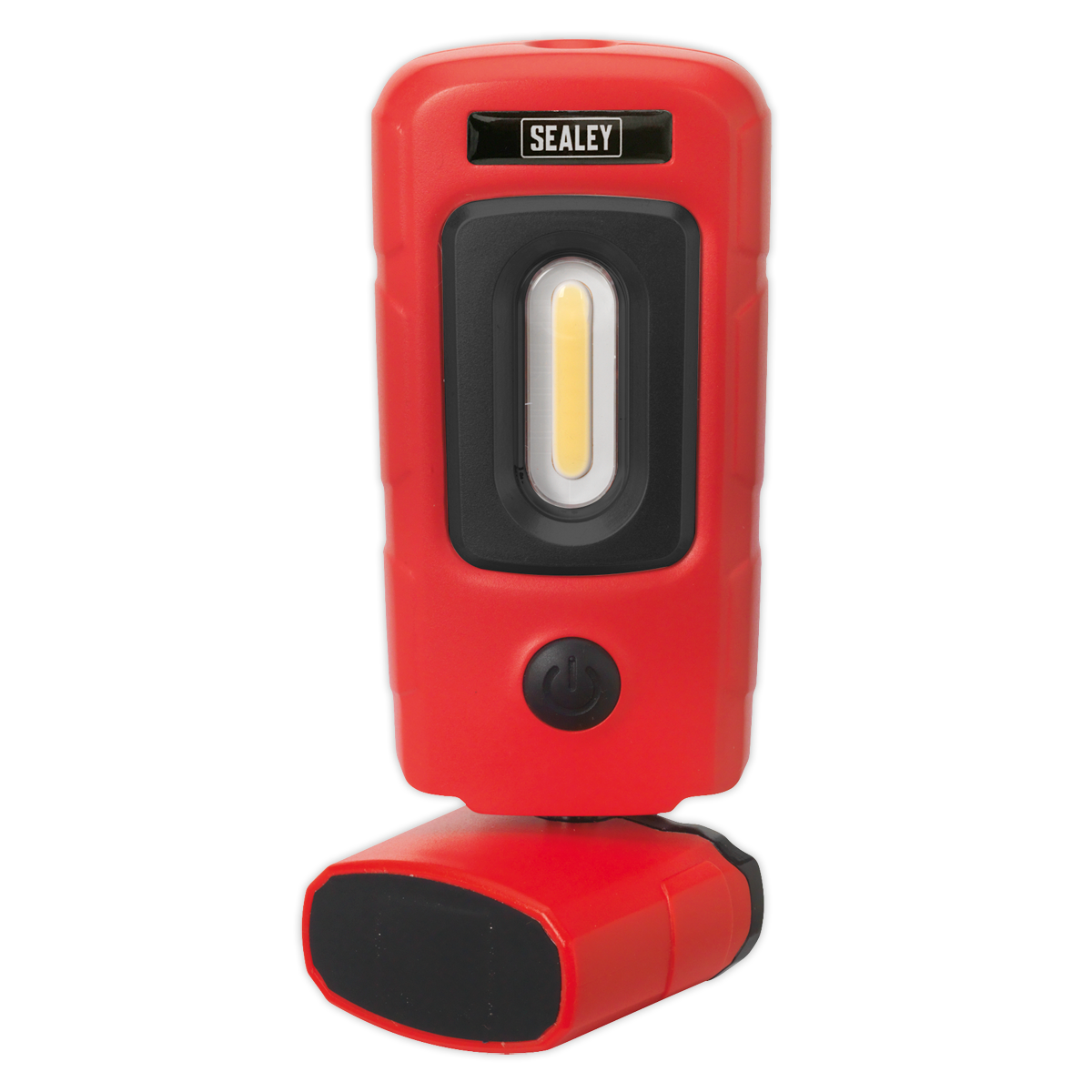 Rechargeable 360° Inspection Light 3W COB & 1W SMD LED - Red
