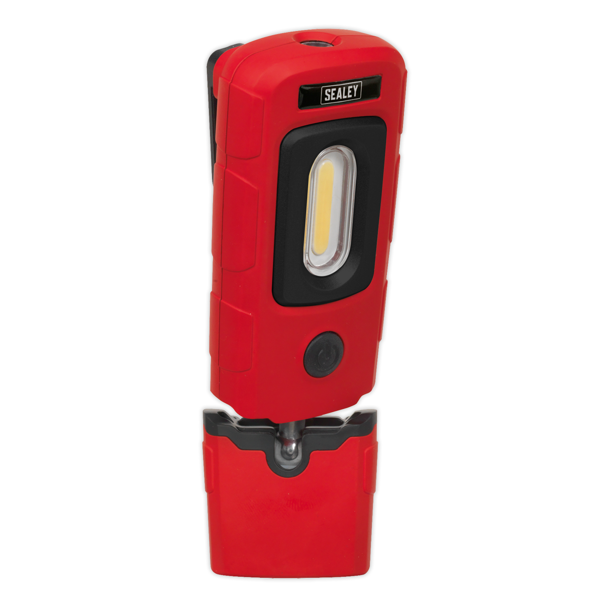 Rechargeable 360° Inspection Light 3W COB & 1W SMD LED - Red