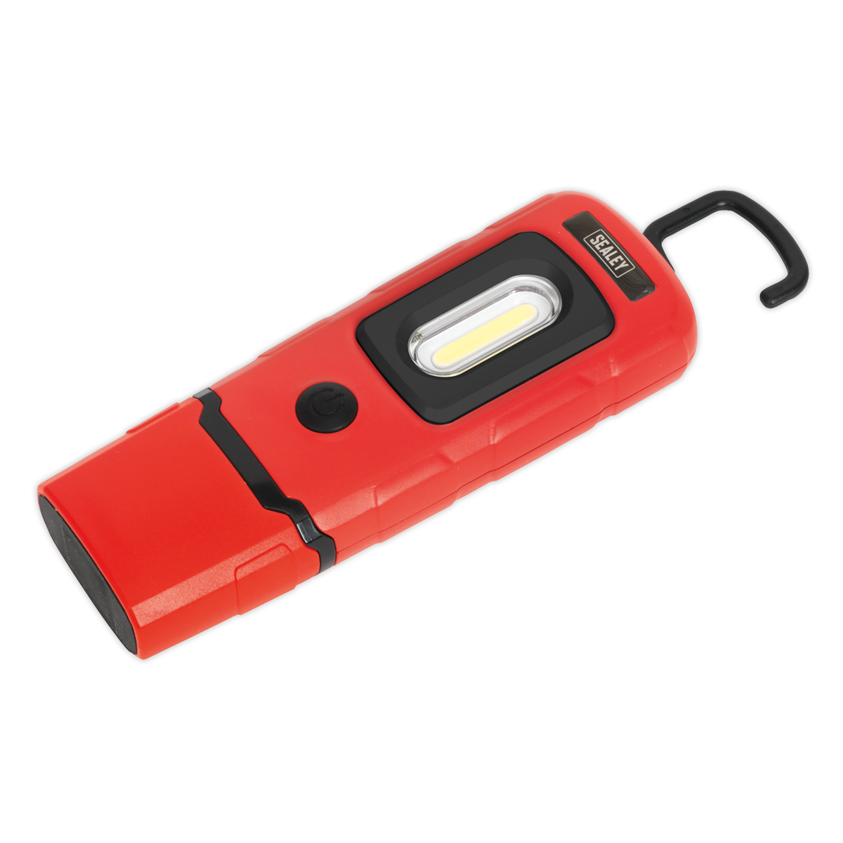 Rechargeable 360° Inspection Light 3W COB & 1W SMD LED - Red