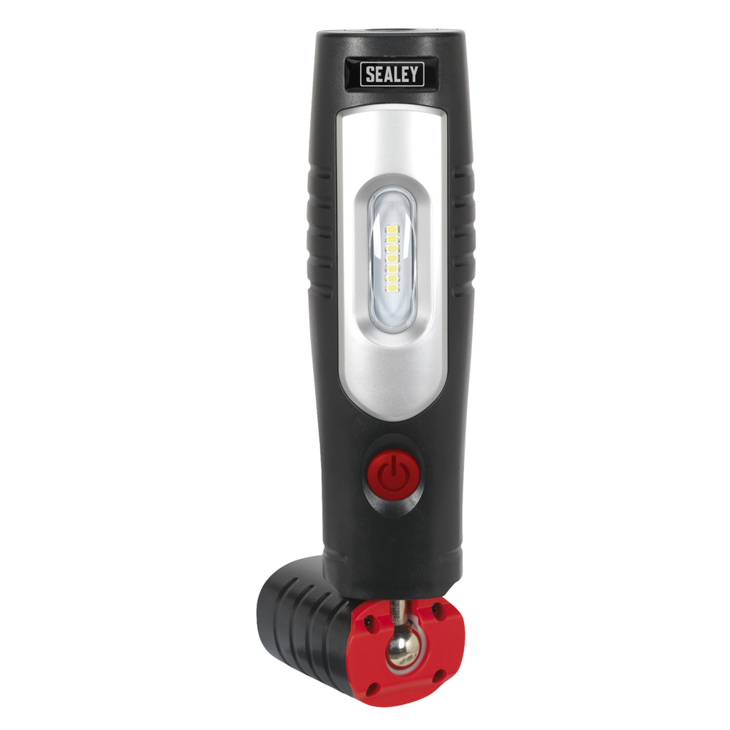 Rechargeable 360° Inspection Light 4W & 3W SMD LED - Black