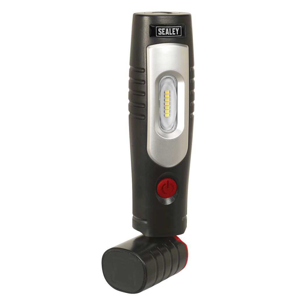 Rechargeable 360° Inspection Light 4W & 3W SMD LED - Black