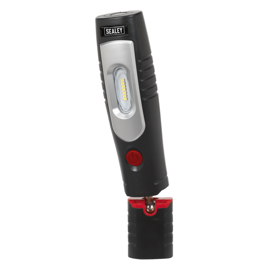 Rechargeable 360° Inspection Light 4W & 3W SMD LED - Black
