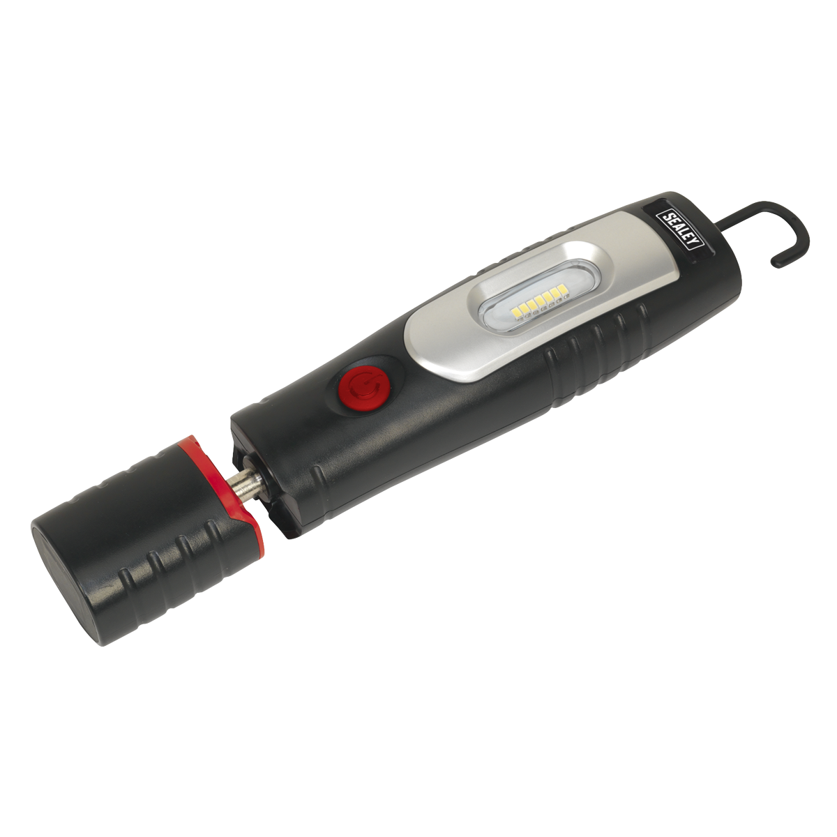 Rechargeable 360° Inspection Light 4W & 3W SMD LED - Black