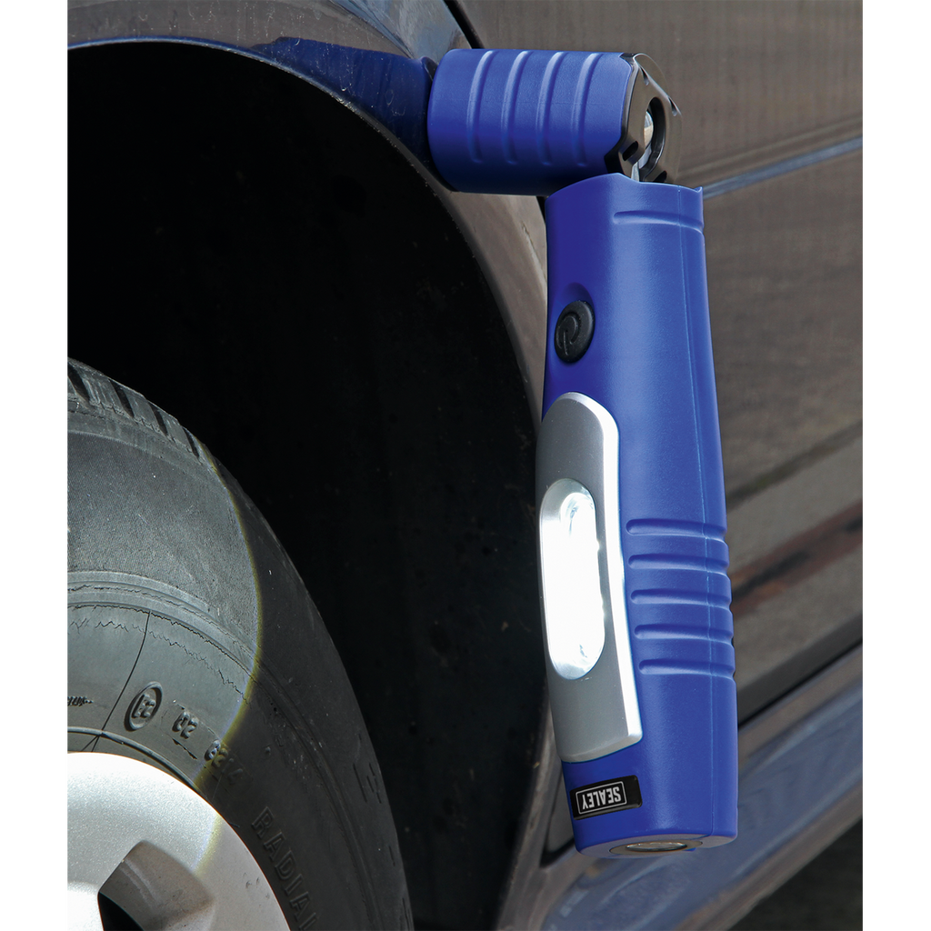 Rechargeable 360° Inspection Light 4W & 3W SMD LED - Blue