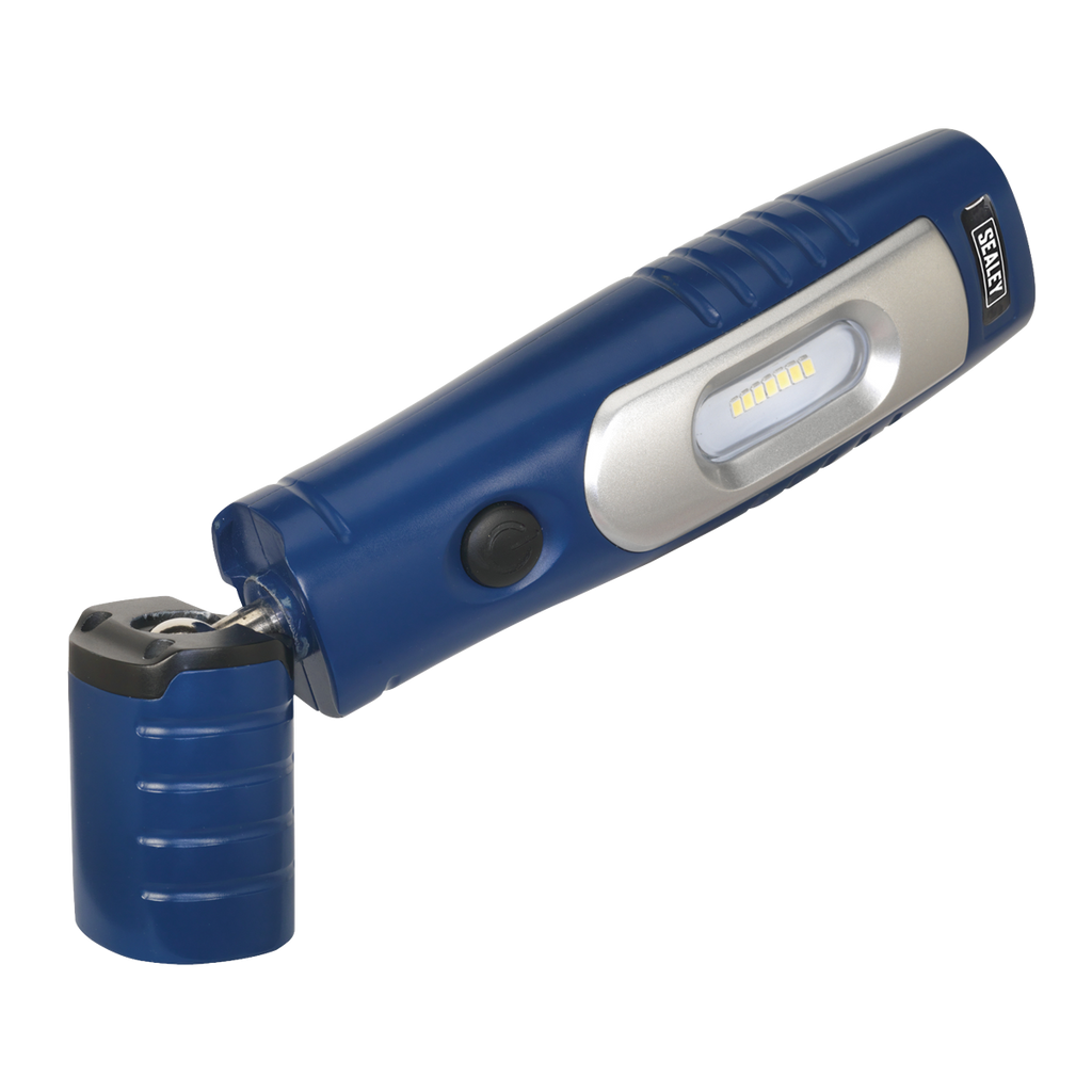 Rechargeable 360° Inspection Light 4W & 3W SMD LED - Blue