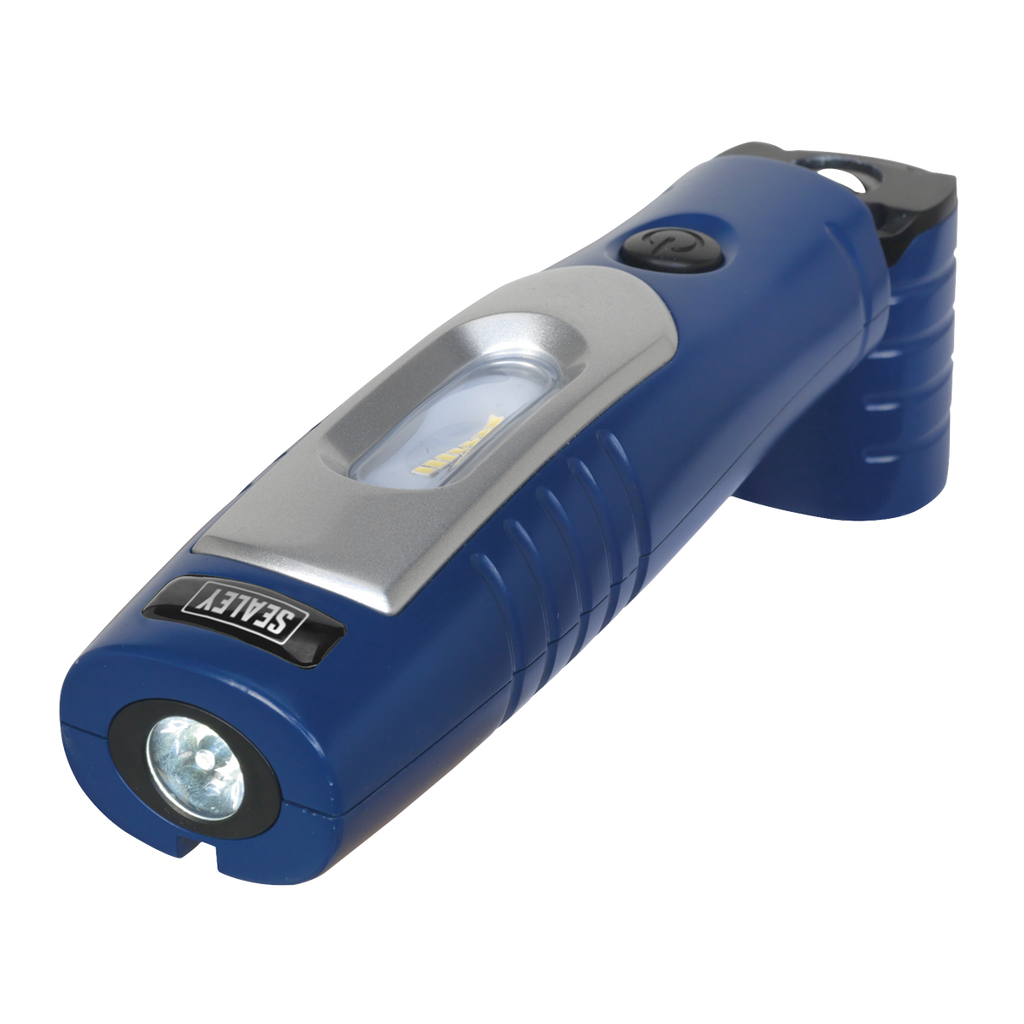 Rechargeable 360° Inspection Light 4W & 3W SMD LED - Blue
