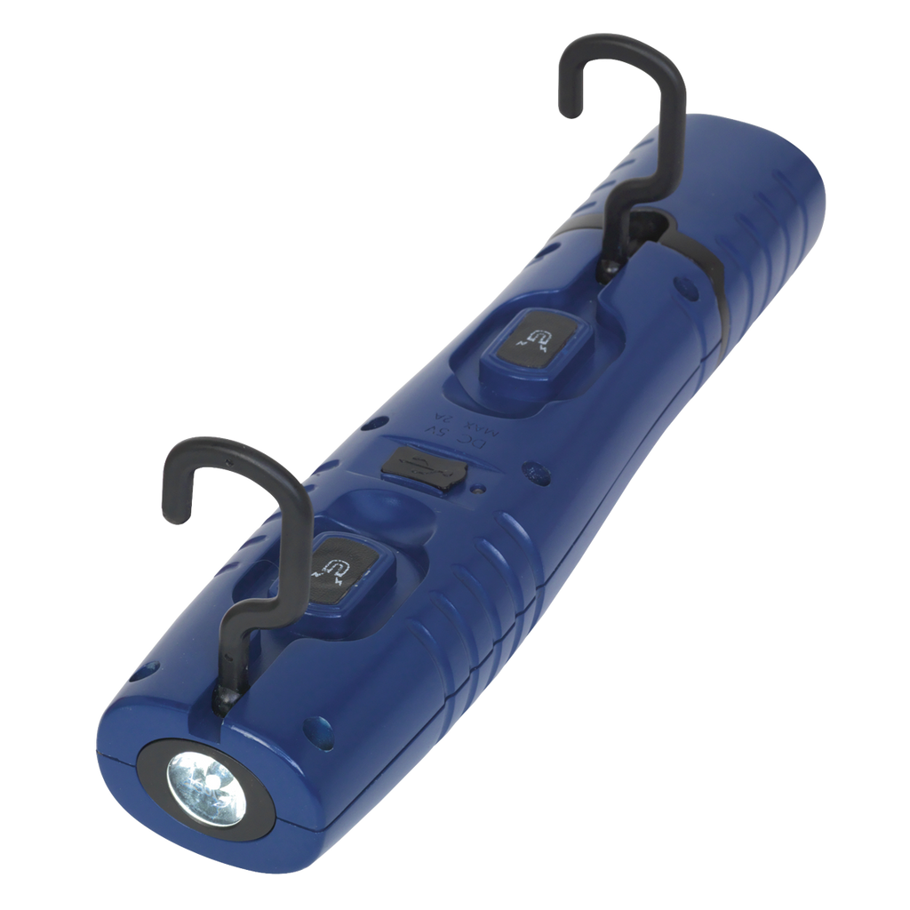 Rechargeable 360° Inspection Light 4W & 3W SMD LED - Blue