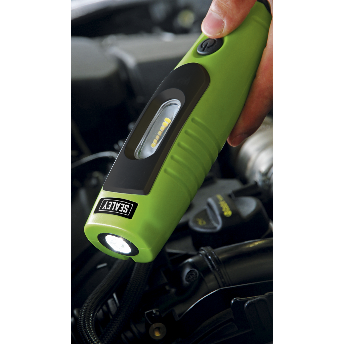 Rechargeable 360° Inspection Light 4W & 3W SMD LED - Green