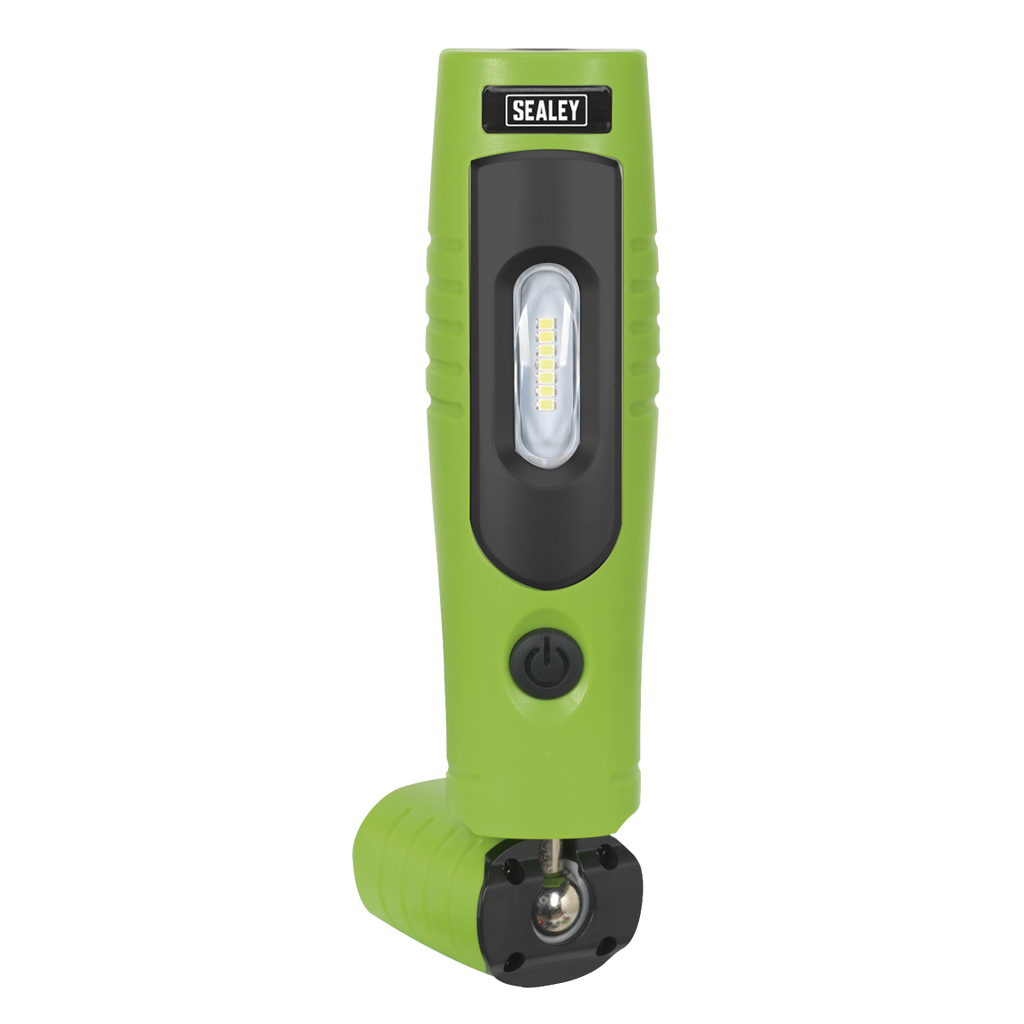 Rechargeable 360° Inspection Light 4W & 3W SMD LED - Green