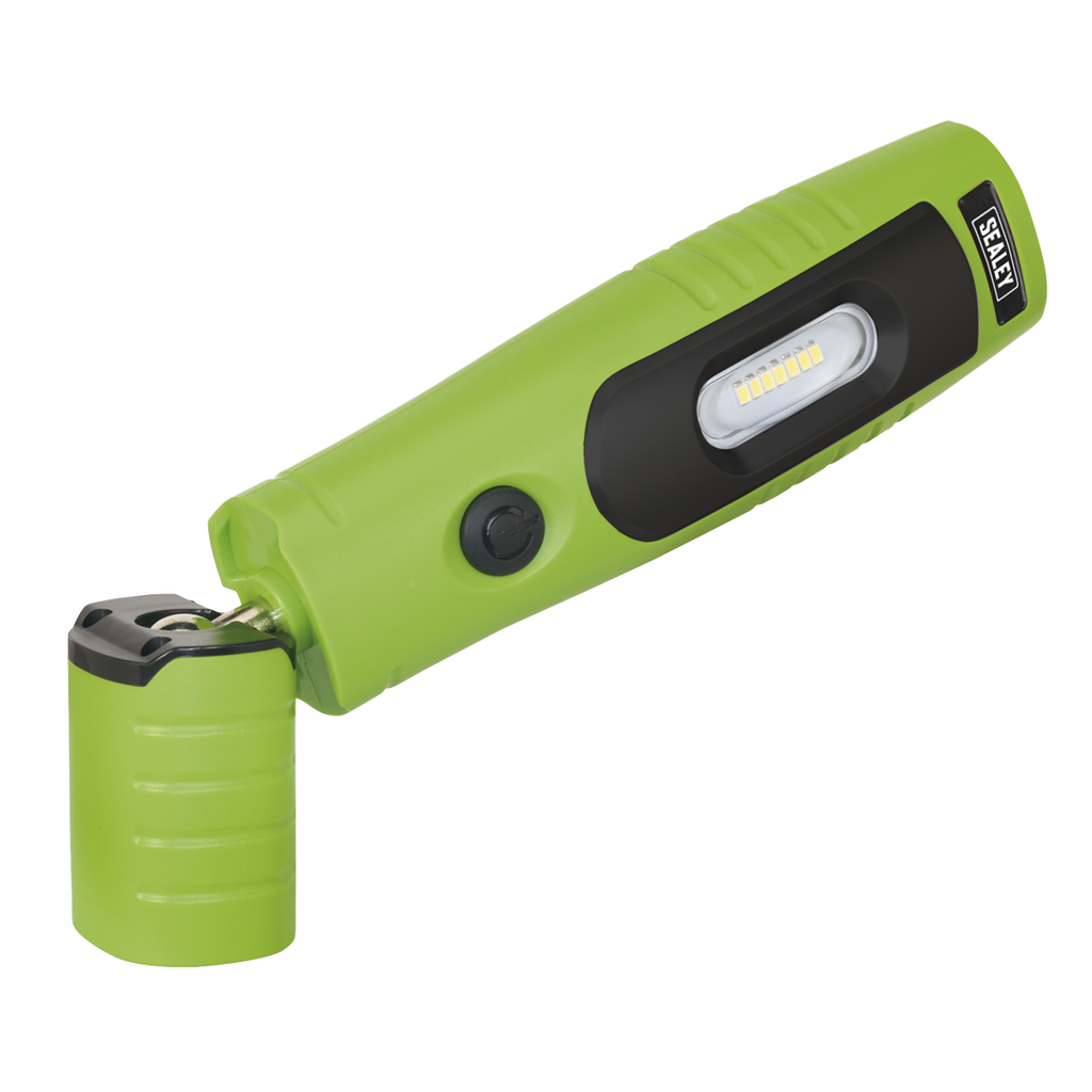 Rechargeable 360° Inspection Light 4W & 3W SMD LED - Green