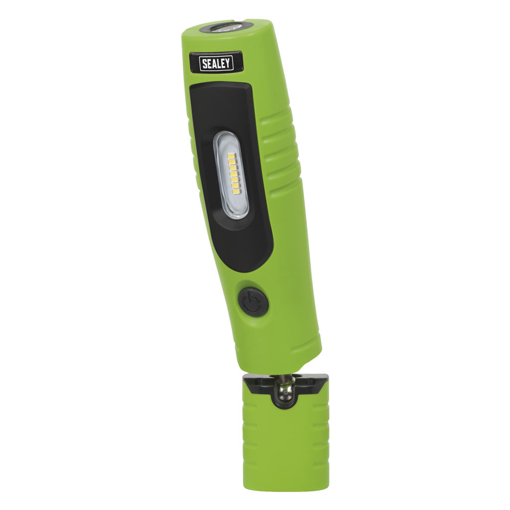 Rechargeable 360° Inspection Light 4W & 3W SMD LED - Green