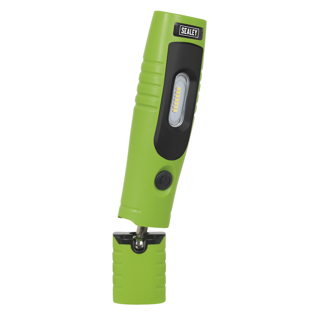 Rechargeable 360° Inspection Light 4W & 3W SMD LED - Green