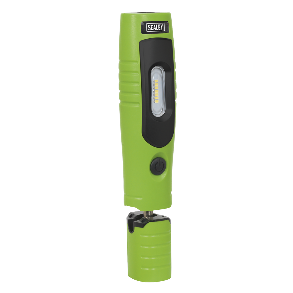 Rechargeable 360° Inspection Light 4W & 3W SMD LED - Green