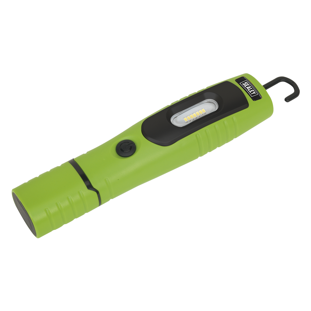 Rechargeable 360° Inspection Light 4W & 3W SMD LED - Green