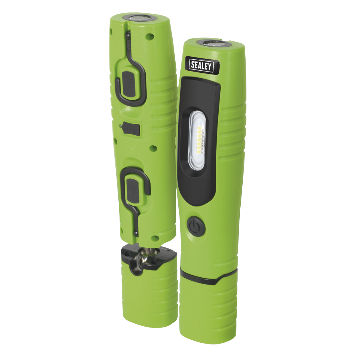 Rechargeable 360° Inspection Light 4W & 3W SMD LED - Green