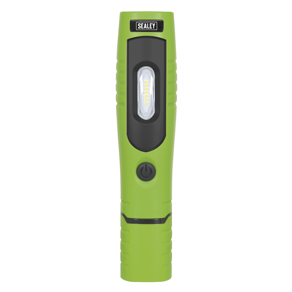 Rechargeable 360° Inspection Light 4W & 3W SMD LED - Green