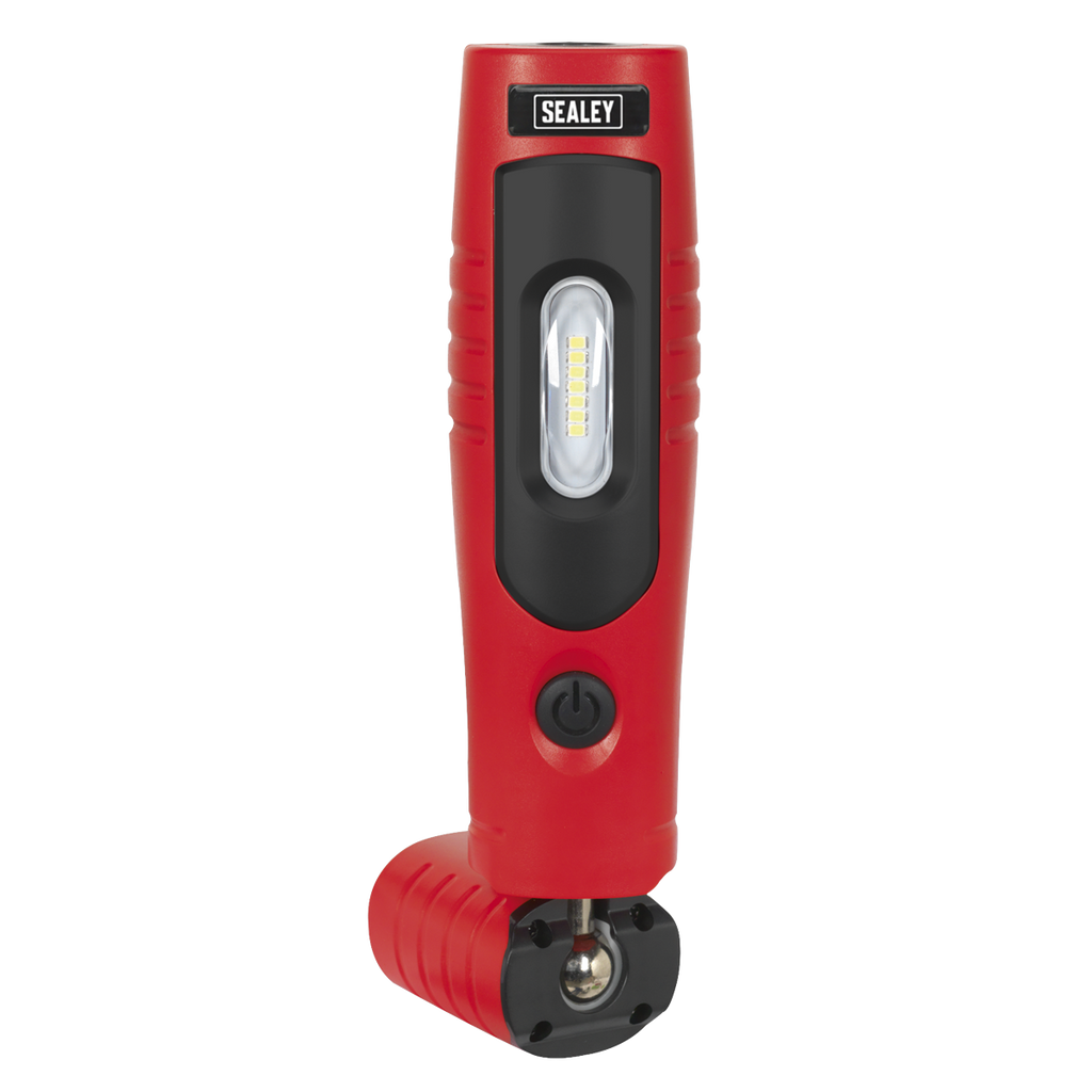 Rechargeable 360° Inspection Light 4W & 3W SMD LED - Red