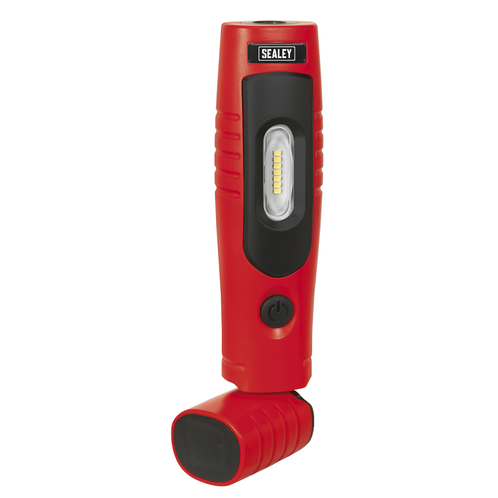 Rechargeable 360° Inspection Light 4W & 3W SMD LED - Red
