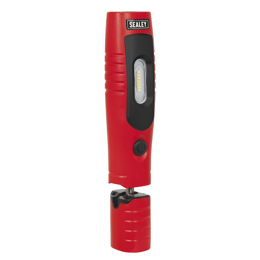 Rechargeable 360° Inspection Light 4W & 3W SMD LED - Red