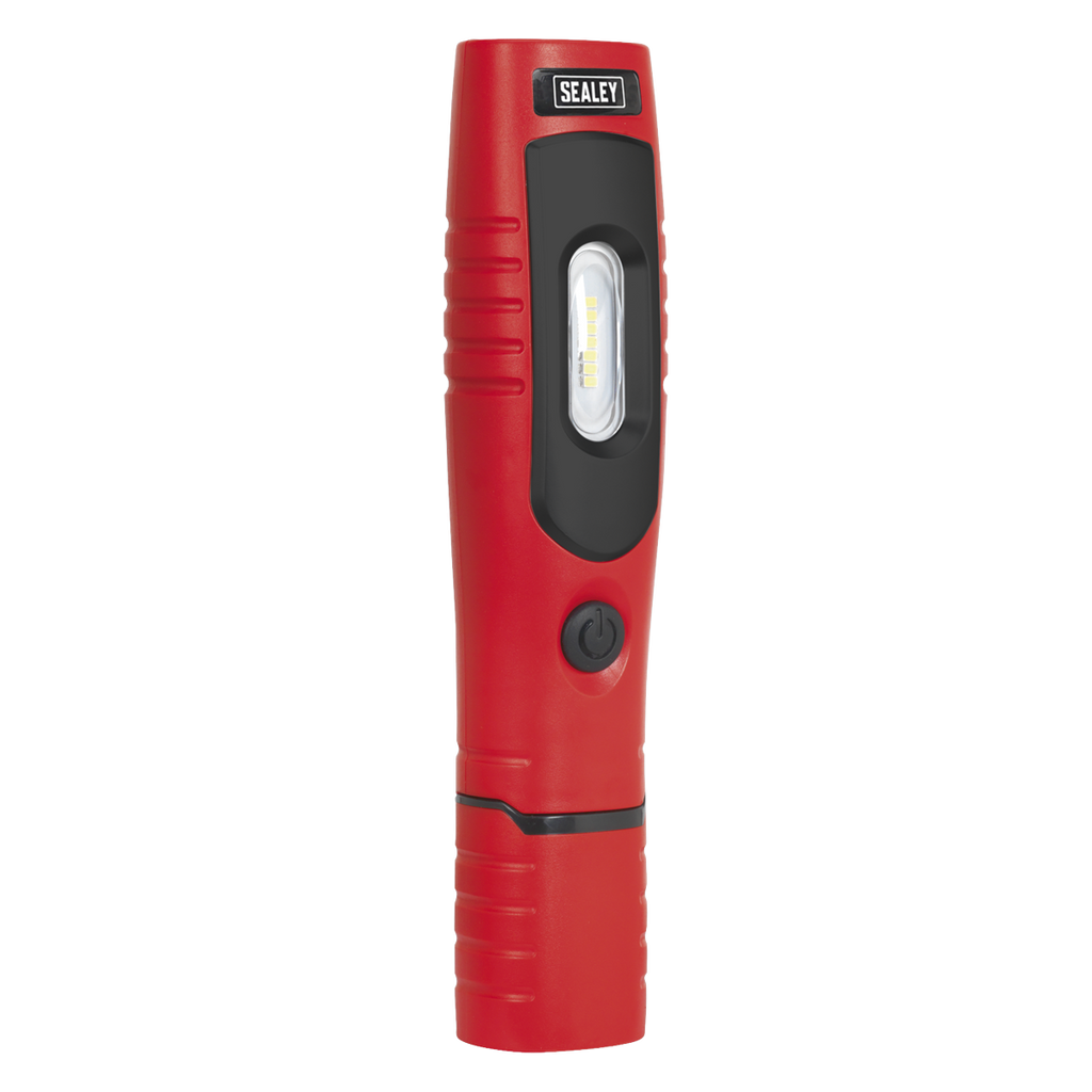 Rechargeable 360° Inspection Light 4W & 3W SMD LED - Red