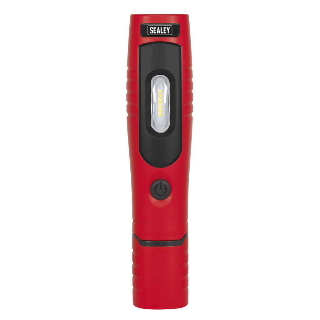 Rechargeable 360° Inspection Light 4W & 3W SMD LED - Red