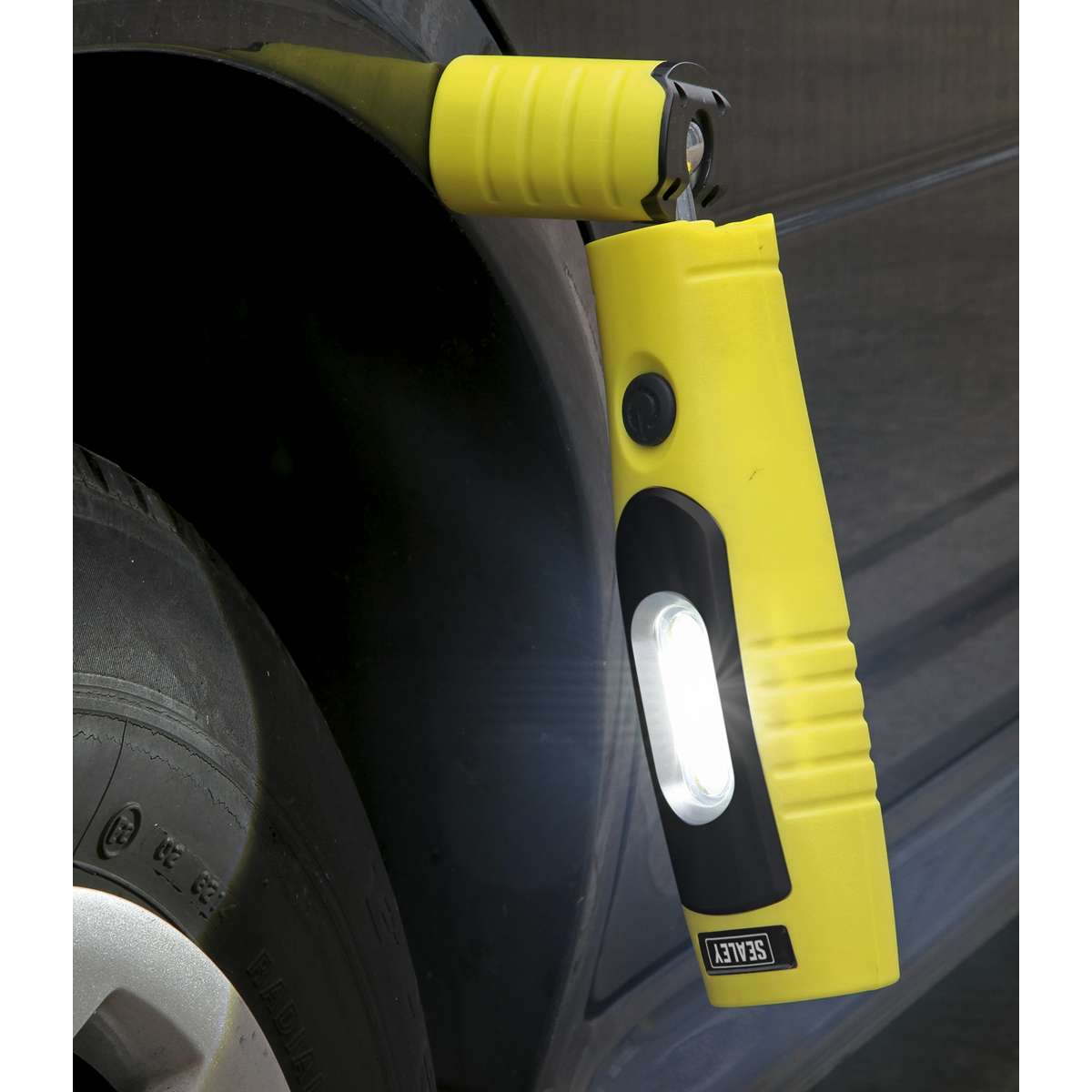 Rechargeable 360° Inspection Light 4W & 3W SMD LED - Yellow