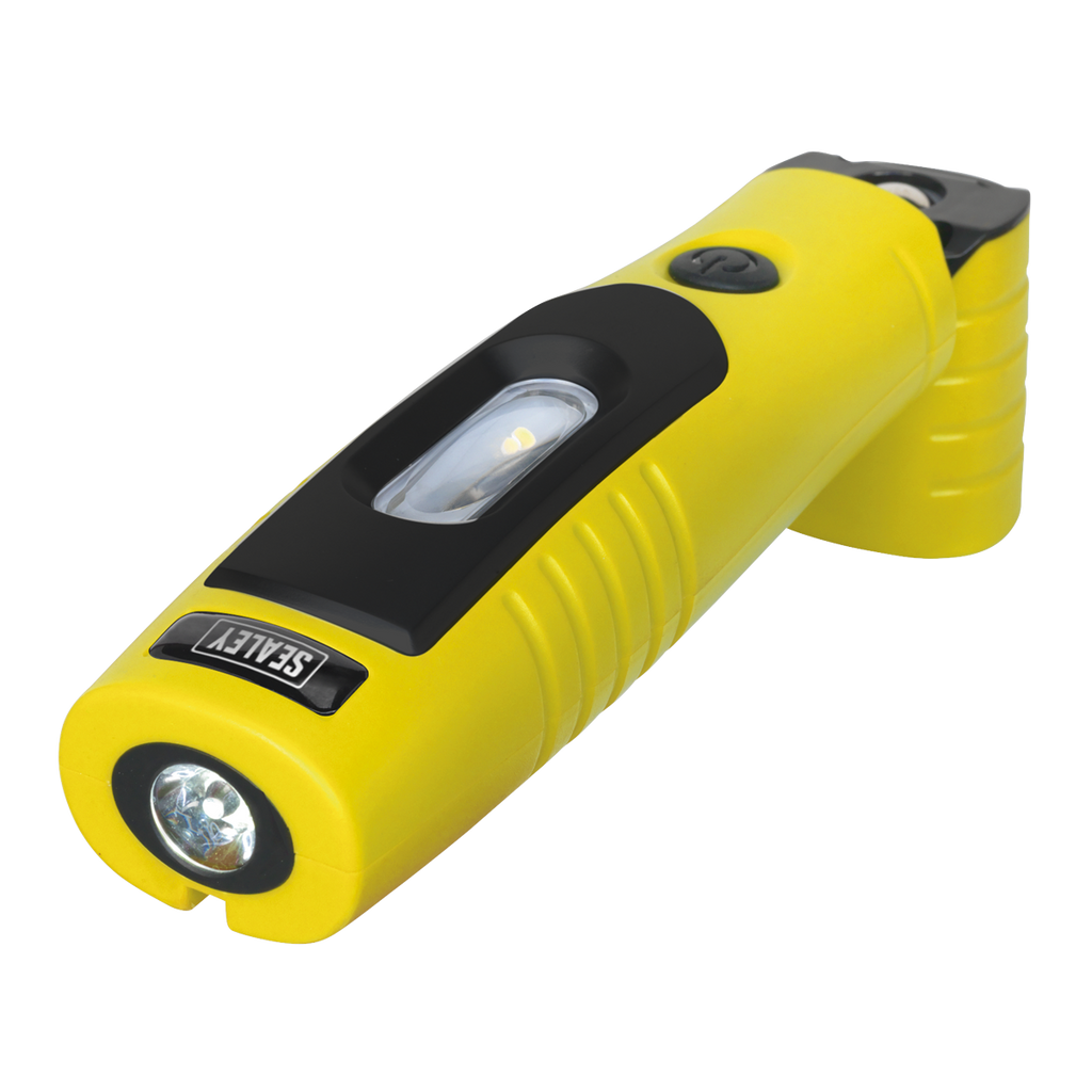 Rechargeable 360° Inspection Light 4W & 3W SMD LED - Yellow
