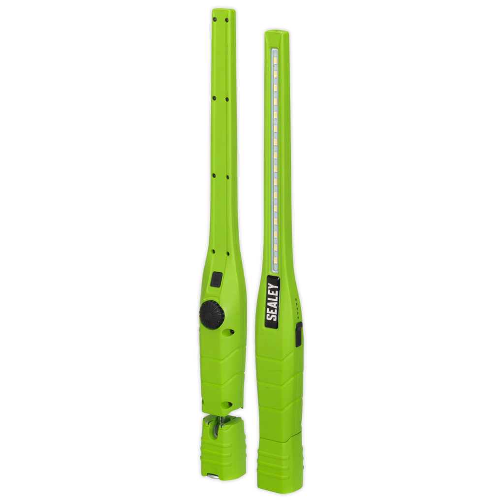 Rechargeable 360° Slim Inspection Light 8W & 1W SMD LED - Gr