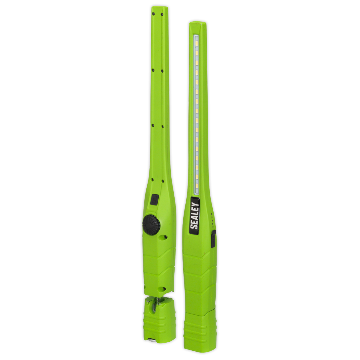 Rechargeable 360° Slim Inspection Light 8W & 1W SMD LED - Gr