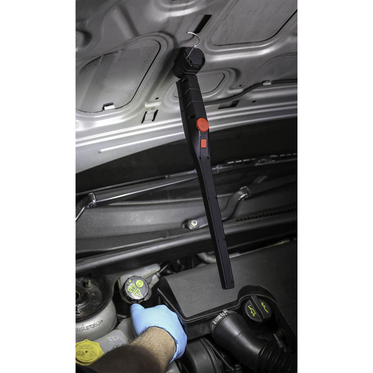 Rechargeable 360° Slim Inspection Light 8W & 1W SMD LED - Bl