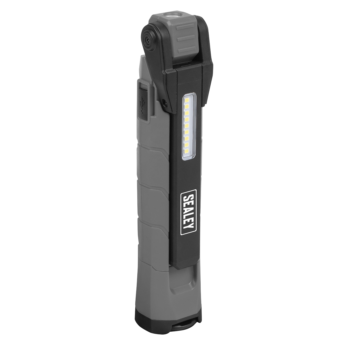 Rechargeable 360° Inspection Light 10W & 2 x 4W SMD LED - Grey