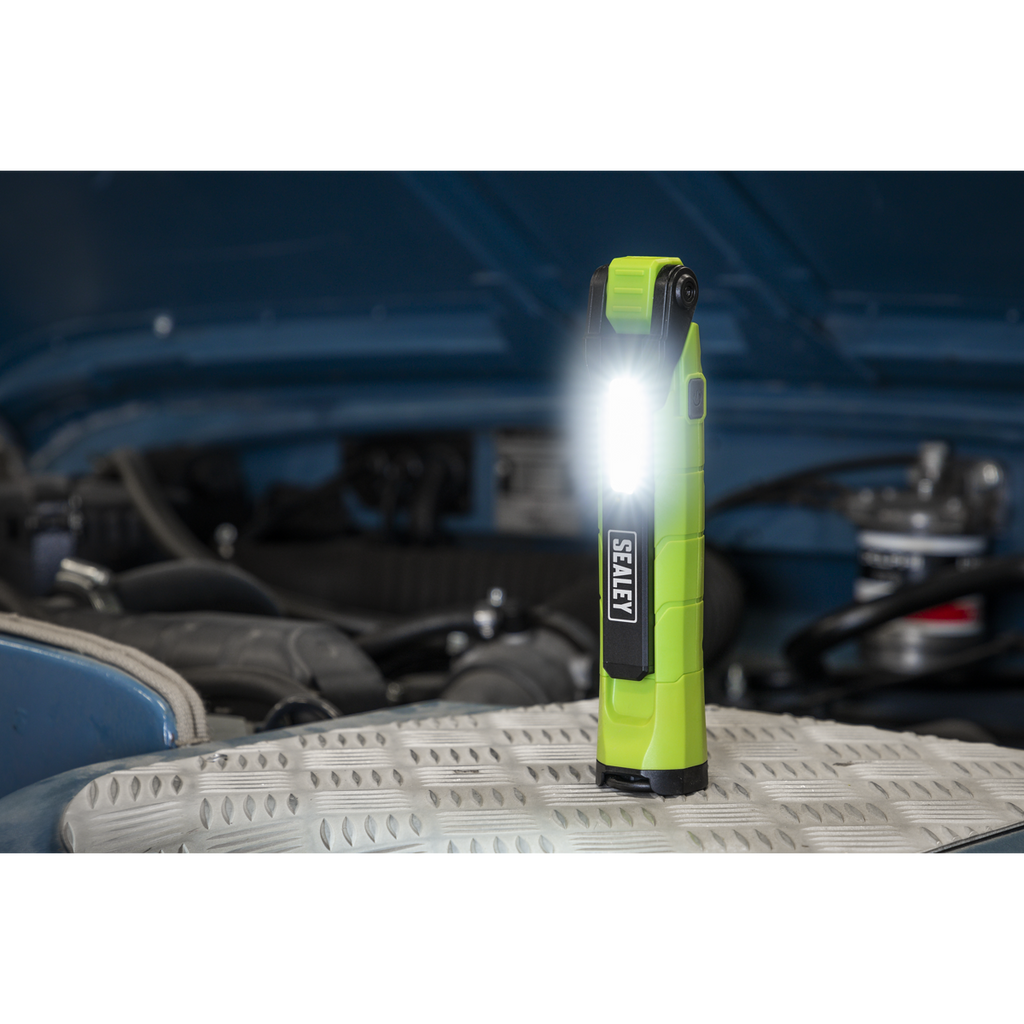 Rechargeable 360° Inspection Light 10W & 2 x 4W SMD LED - Gr
