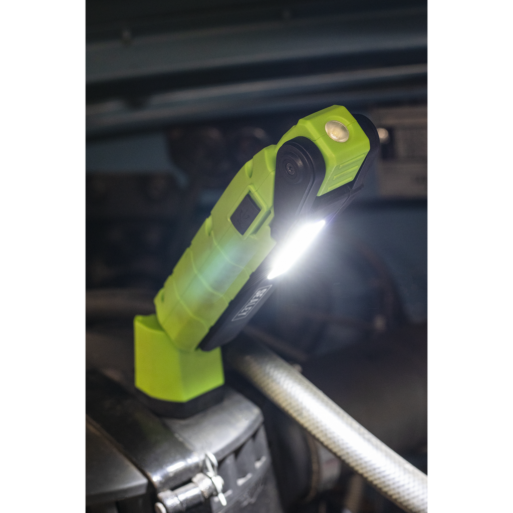 Rechargeable 360° Inspection Light 10W & 2 x 4W SMD LED - Gr