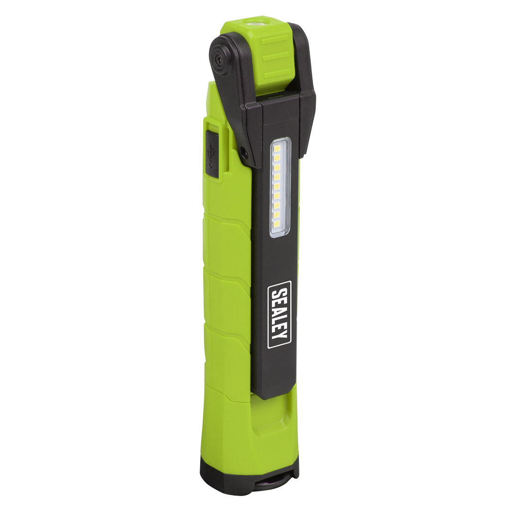 Rechargeable 360° Inspection Light 10W & 2 x 4W SMD LED - Gr