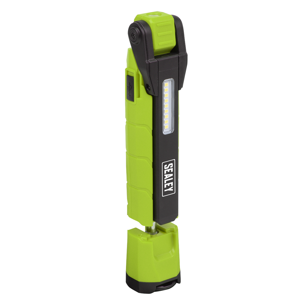 Rechargeable 360° Inspection Light 10W & 2 x 4W SMD LED - Gr
