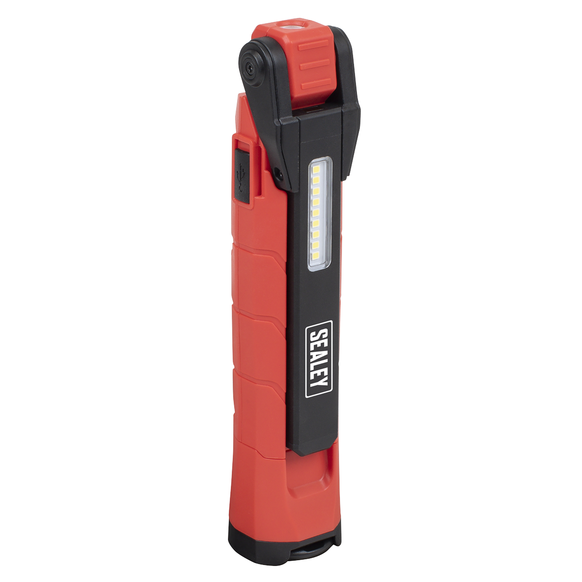 Rechargeable 360° Inspection Light 10W & 2 x 4W SMD LED - Red