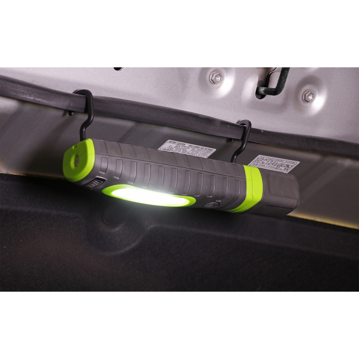 Rechargeable 360° Inspection Light 15W & 3W SMD LED - Green
