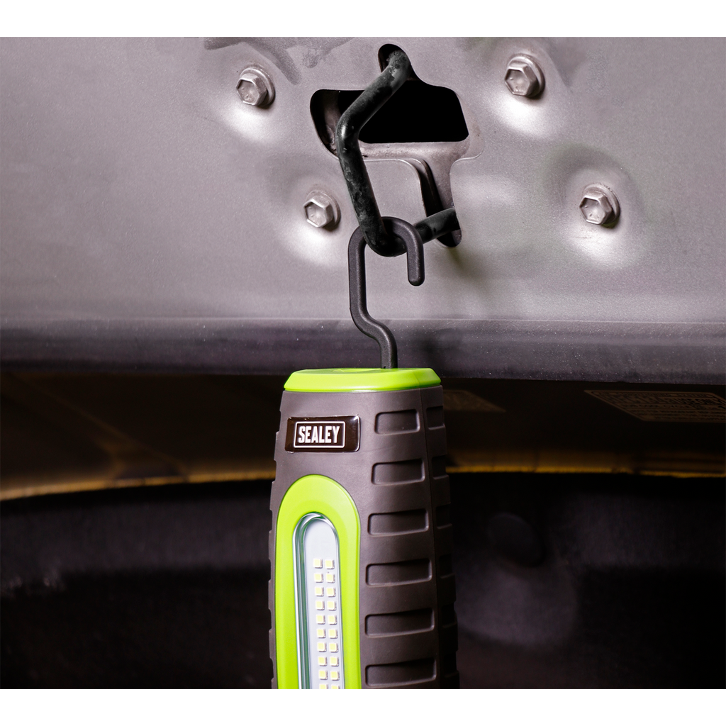 Rechargeable 360° Inspection Light 15W & 3W SMD LED - Green